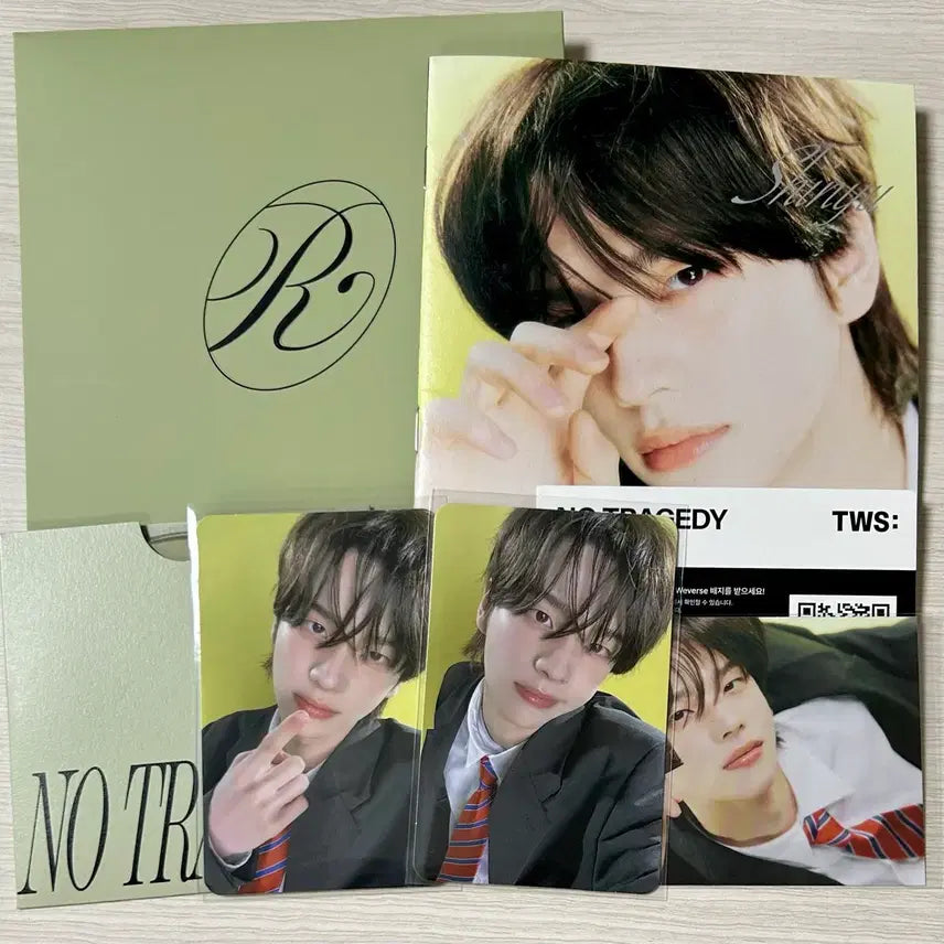 [BUNJANG] TWS Compact Rush Shinyu Full Set Album Photocard No Tragedy / 투어스 컴팩트 rush 신유 풀셋 세트 앨범 포카 no tragedy
