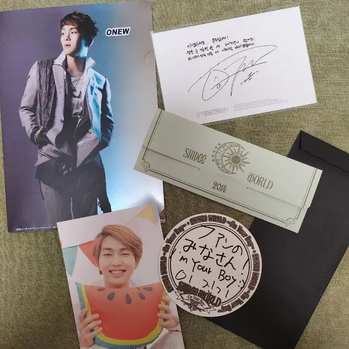 [BUNJANG] SHINee Onew Japan Goods / 샤이니 온유 일본 굿즈