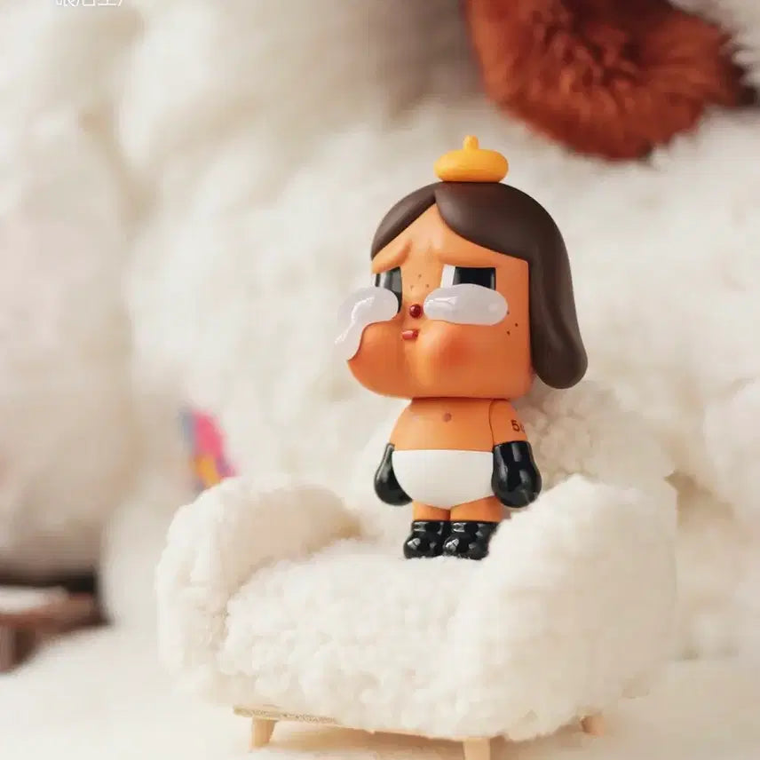 [BUNJANG] Pop Mart Crybaby Crying Again Series Brown Hair Figure / 팝마트 크라이베이비 크라잉 어게인 시리즈 갈색 머리