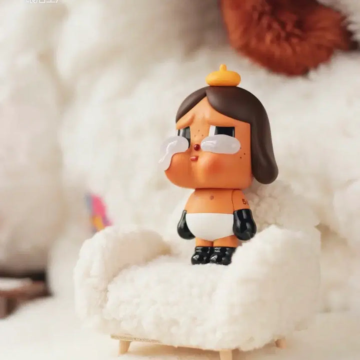 [BUNJANG] Pop Mart Crybaby Crying Again Series Brown Hair Figure / 팝마트 크라이베이비 크라잉 어게인 시리즈 갈색 머리