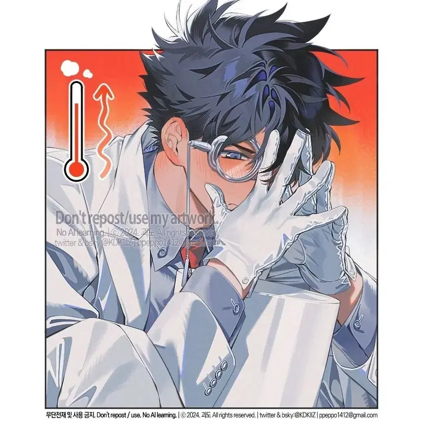 [BUNJANG] Detective Conan Kaito Kid Shinichi Kudo Acrylic Block (Sealed) / 명탐정 코난 카이신 키드신 아크릴 블록 미개봉