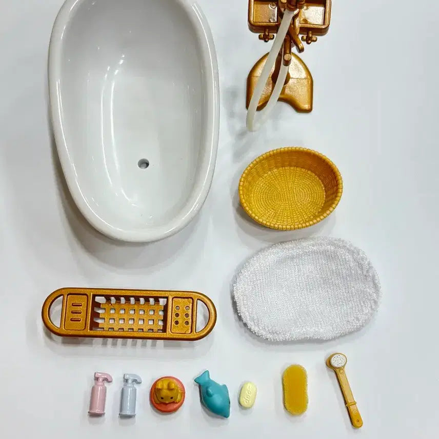 [BUNJANG] Sylvanian Families Bathroom Set / 실바니안 욕실세트