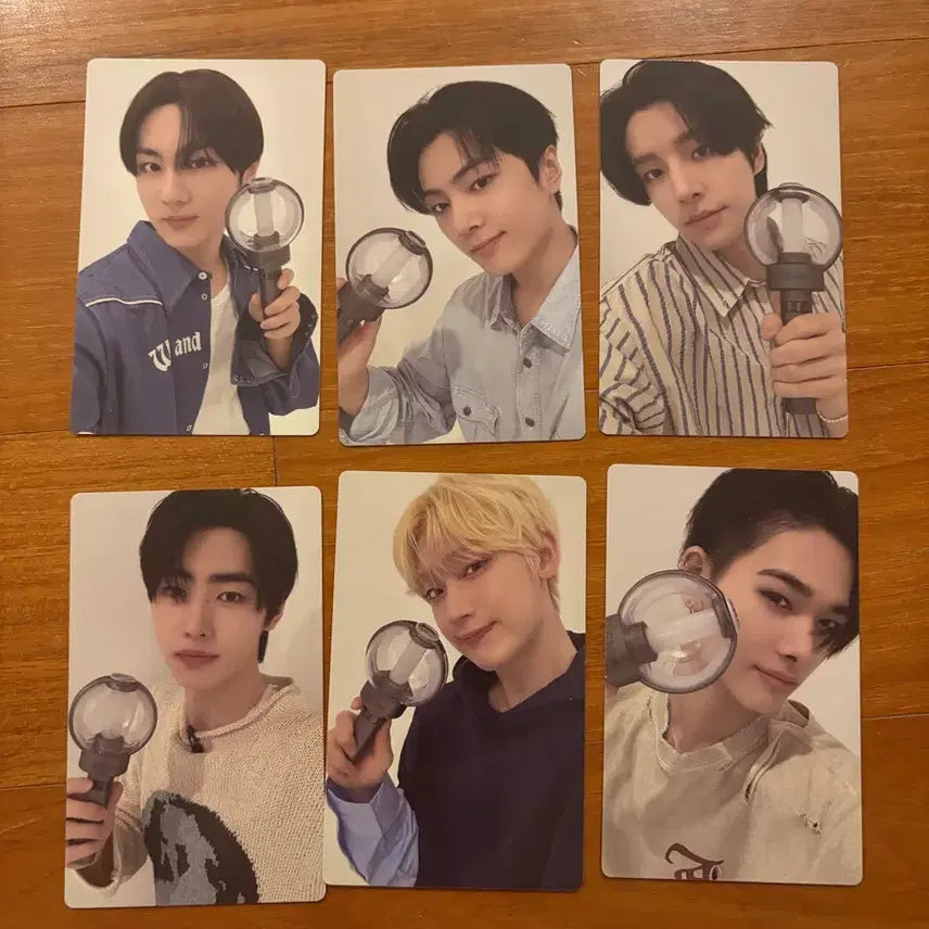 [BUNJANG] ENHYPEN Lightstick Photocard OT6 / 엔하이픈 라잇스틱 포카 ot6