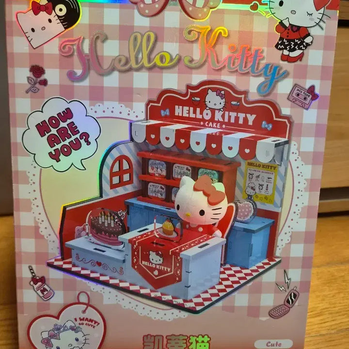 [BUNJANG] Hello Kitty Bakery Diorama Set / 헬로키티 베이커리 디오라마 세트