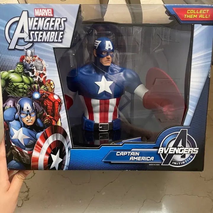 [BUNJANG] Marvel Avengers Captain America Figure / 마블 어벤져스 캡틴 아메리카 피규어