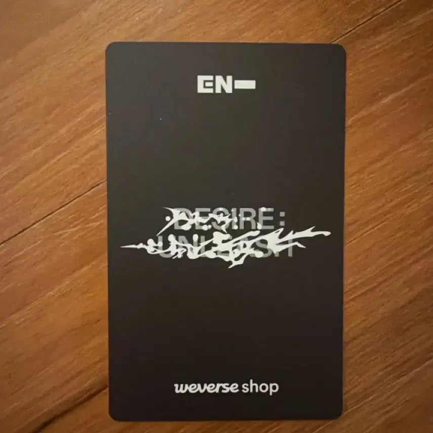 [BUNJANG] Enhypen Heeseung Weverse Shop Desire Unleash Photocard / 희승 weverse shop desire unleash