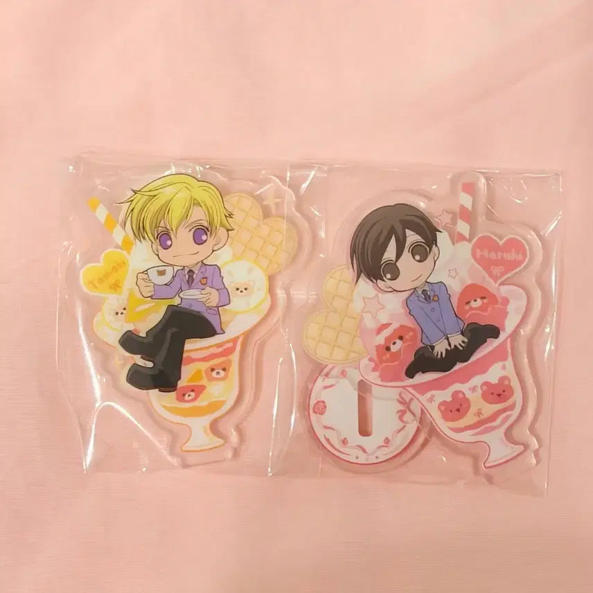 [BUNJANG] Ouran High School Host Club Tamaki Haruhi Parfait Acrylic Stand Bundle Set / ( 일괄 )오란고교 호스트부 파르페 아크릴 스탠드 타마키 하루히