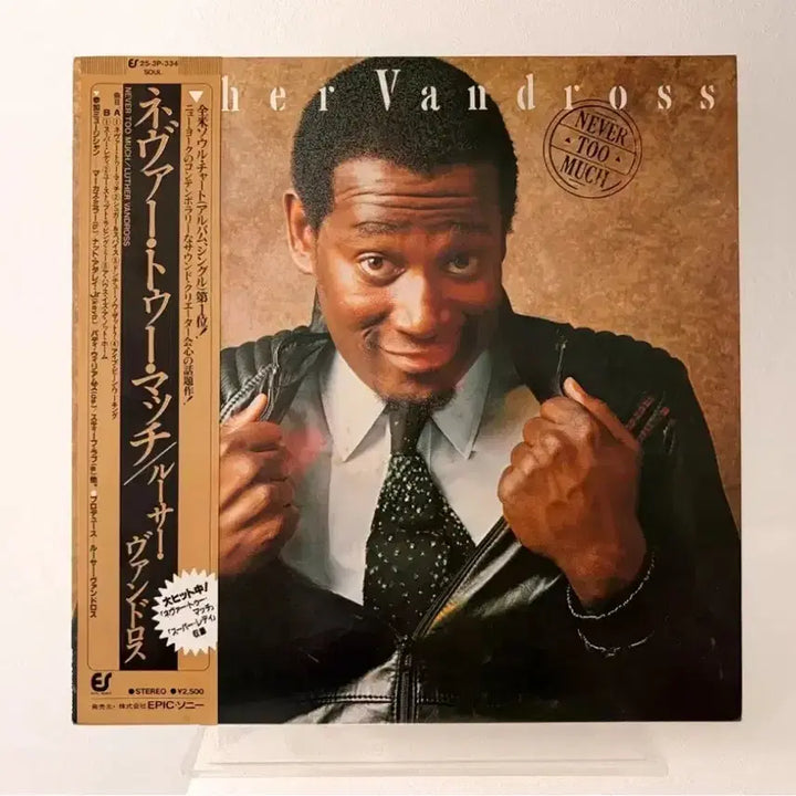 [BUNJANG] Luther Vandross Never Too Much LP Vinyl Record / 루더 밴드로스 Luther Vandross Never Too Much LP 레코드