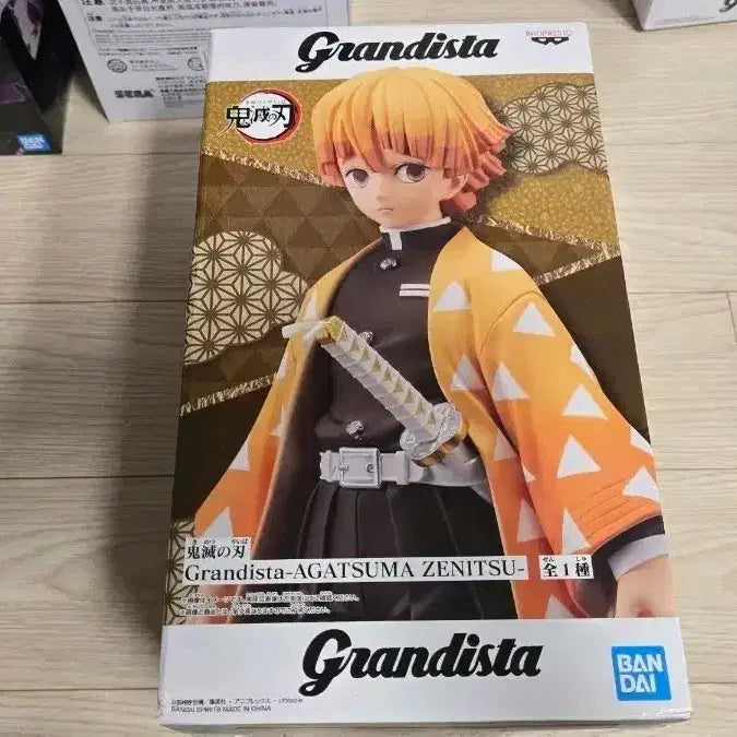[BUNJANG] Grandista Agatsuma Zenitsu Figure (Demon Slayer) / 미개봉 그란디스타 귀칼 귀멸의 칼날 아가츠마 젠이츠 피규어
