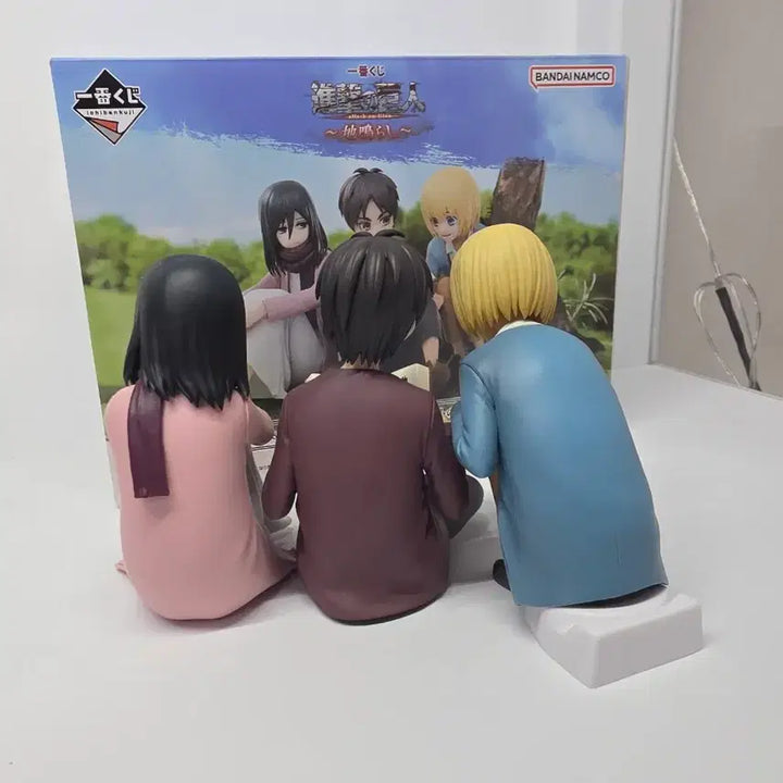 [BUNJANG] Ichiban Kuji Attack on Titan Eren Mikasa Armin Terra Impact Figure / 제일복권 진격의거인 에렌 미카사 아르민 땅울림 A상  피규어
