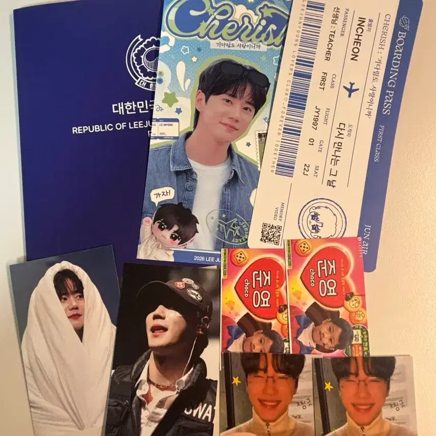 [BUNJANG] Lee Junyoung Military Cafe Goods / 이준영 군대카페 굿즈
