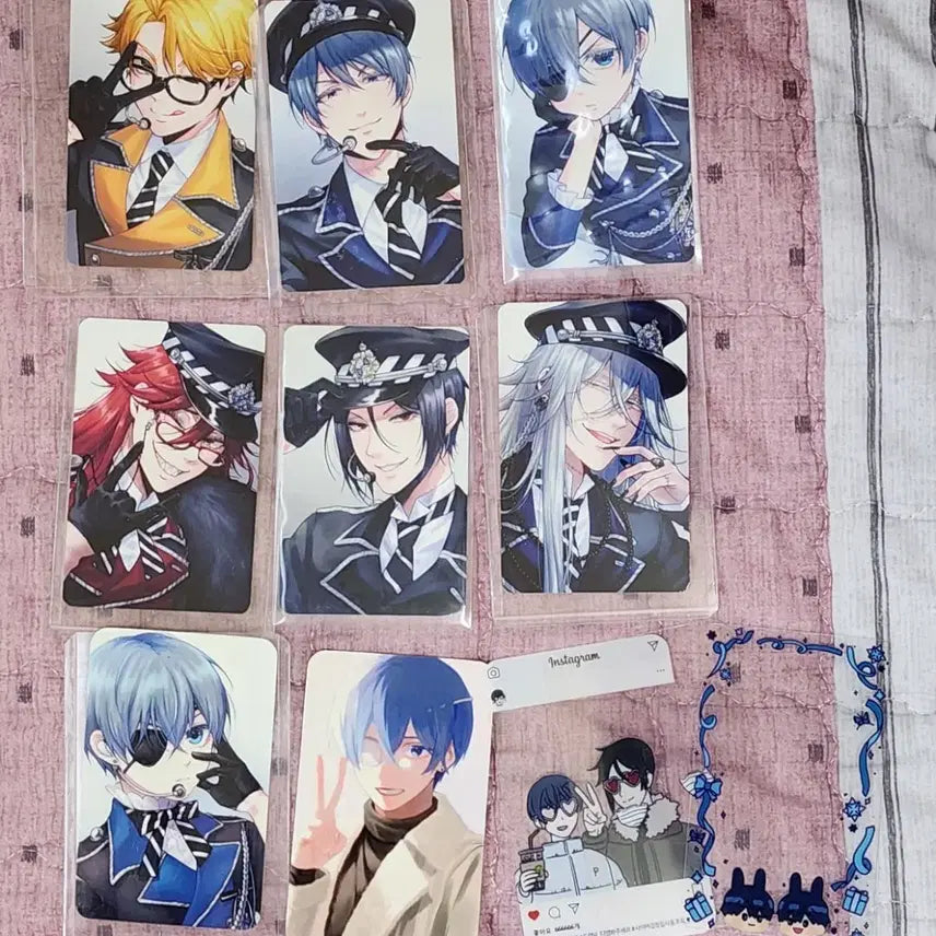 [BUNJANG] Black Butler Fan Art Photocard Set / 흑집사 비공식 포토카드 굿즈 팬아트 포토카드