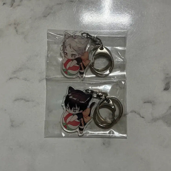 [BUNJANG] Haikyuu!! Kageyama Sugawara Keyring / [하이큐] 카게야마 스가와라 키링