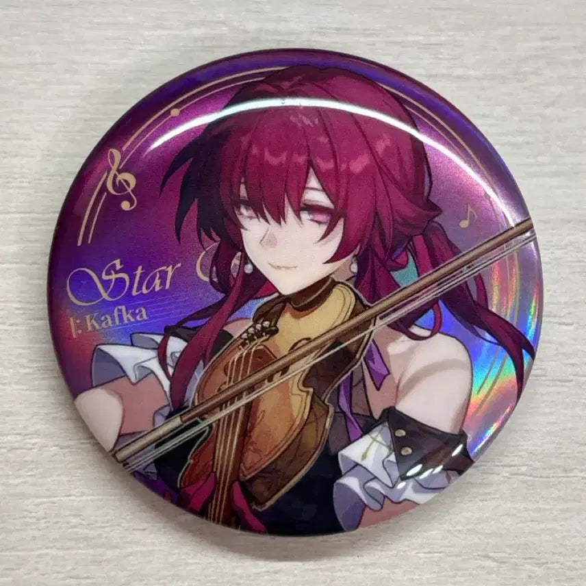 [BUNJANG] Honkai: Star Rail Kafka Live Can Badge / 붕스 붕괴스타레일 카프카 라이브 캔뱃지
