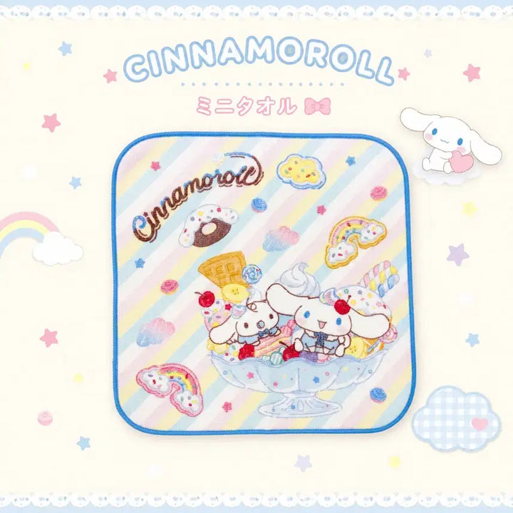 [BUNJANG] Cinnamoroll Dessert Handkerchief / [새상품] 시나모롤 디저트 손수건