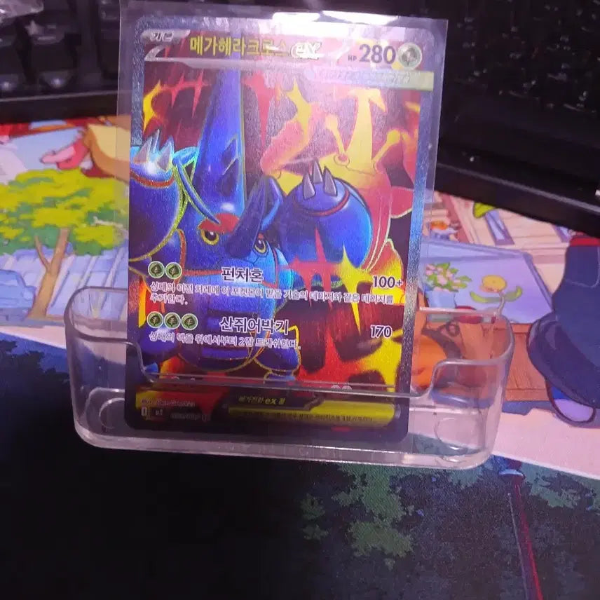 [BUNJANG] Pokemon Card Mega Heracross EX SR / 포켓몬카드 메가헤라크로스 EX SR