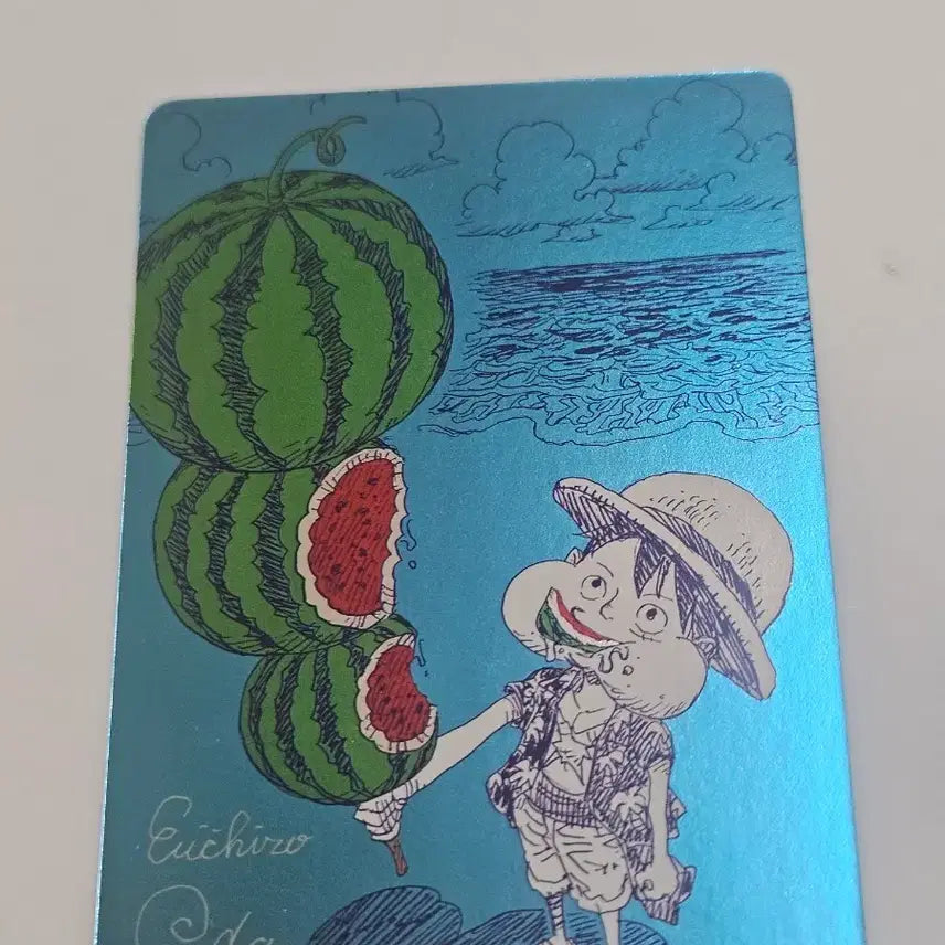 [BUNJANG] One Piece Natsukomi Watermelon Luffy Card / 원피스 나츠코미 수박루피 판매
