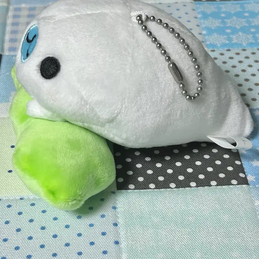 [BUNJANG] Shirogoma Mamegoma Pea Mochi Plush Keychain / 완두콩 든 시로고마 마메고마 모찌 인형 키링