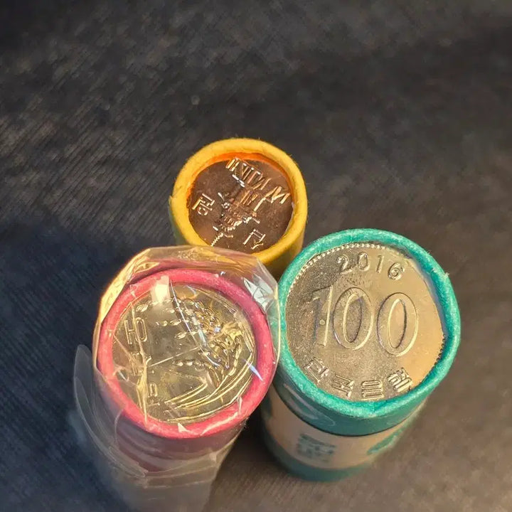 [BUNJANG] Unused Bank Rolls: 10, 50, 100 Won Coins / 10원, 50원, 100원 미사용 은행롤