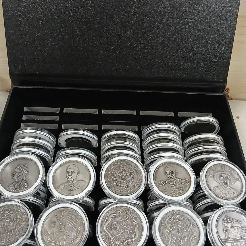 [BUNJANG] Chinese Modern Coin Collecting Album / 중국 근대 주화 수집 도감