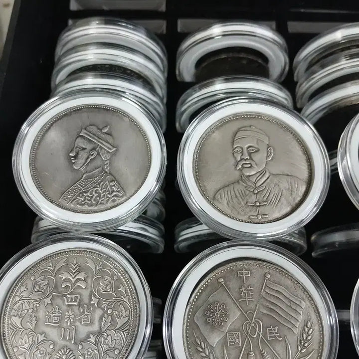 [BUNJANG] Chinese Modern Coin Collecting Album / 중국 근대 주화 수집 도감
