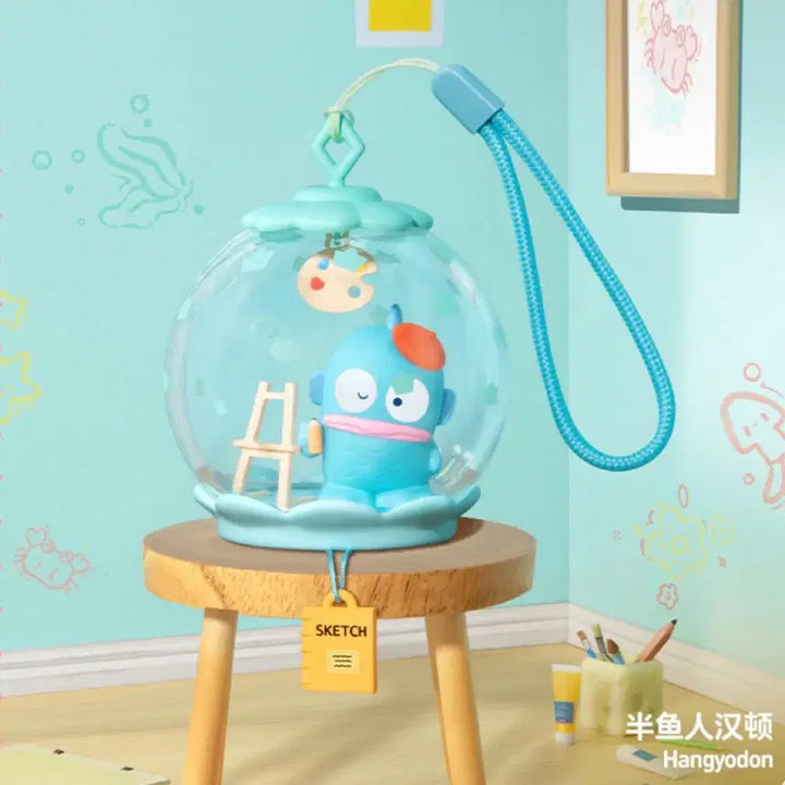 [BUNJANG] Pop Mart Sanrio Sweet Dream House Hangyodon Figure Keychain / 팝마트 산리오 키링 스위트 드림 하우스 한교동 피규어