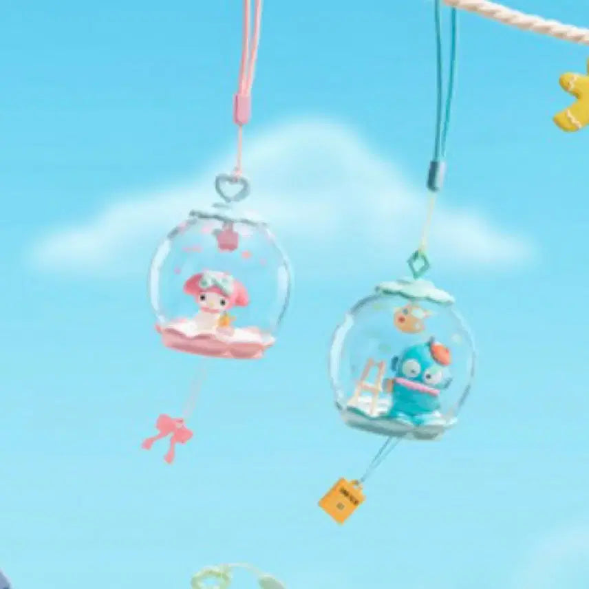 [BUNJANG] Pop Mart Sanrio Sweet Dream House Hangyodon Figure Keychain / 팝마트 산리오 키링 스위트 드림 하우스 한교동 피규어