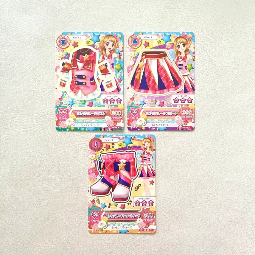 [BUNJANG] Aikatsu! Ichigo Hoshimiya Pink Parade School Uniform Card / 아이카츠 아이엠스타 일판 아카리 하늘 핑크퍼레이드 스쿨룩 교복 카드