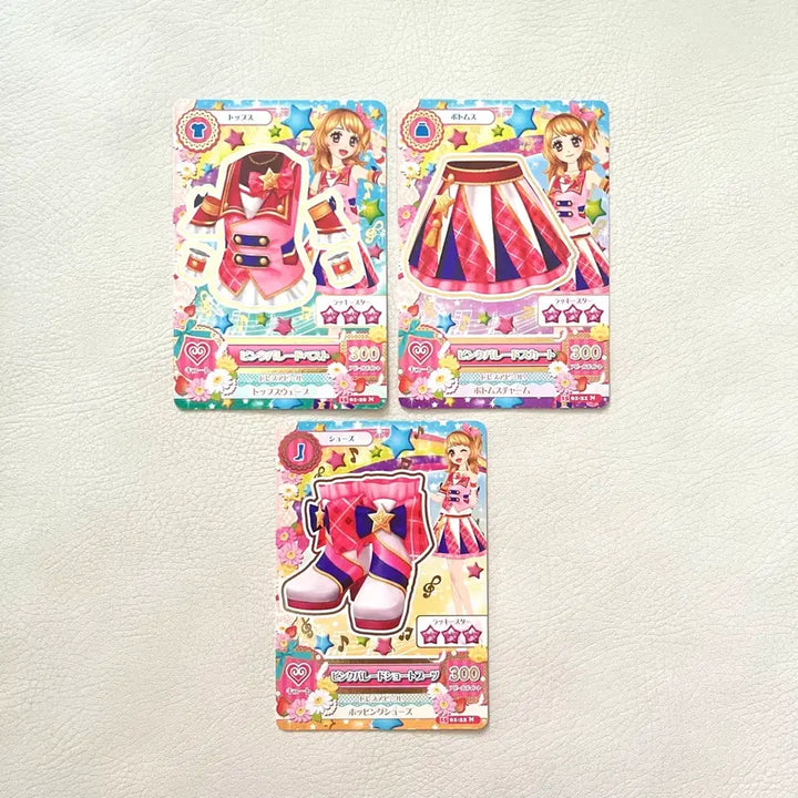 [BUNJANG] Aikatsu! Ichigo Hoshimiya Pink Parade School Uniform Card / 아이카츠 아이엠스타 일판 아카리 하늘 핑크퍼레이드 스쿨룩 교복 카드