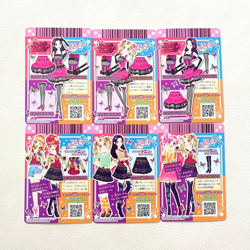 [BUNJANG] Aikatsu! Stars! Nonno Risa Dolly Devil Casual Stage Outfit Card (Classic) / 아이카츠 아이엠스타 일판 노노 리사 돌리데빌 사복 무대복 카드 고전
