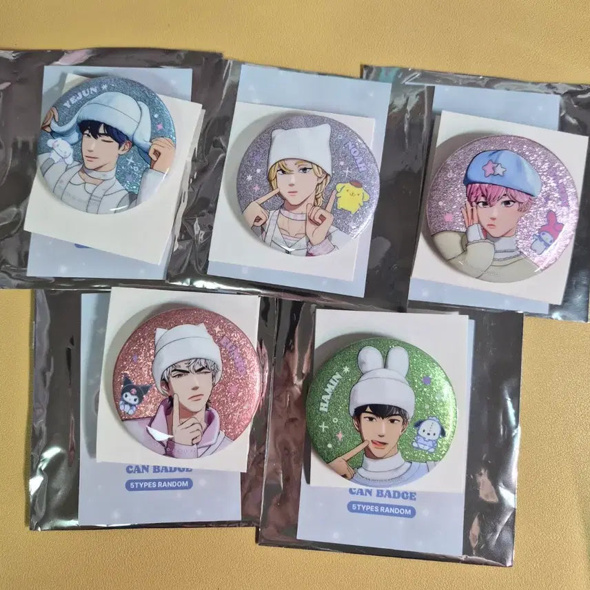 [BUNJANG] PLAVE BBUU Plplu Can Badge Set / 플레이브 BBUU 플뿌 캔뱃지 드볼 양도합니다