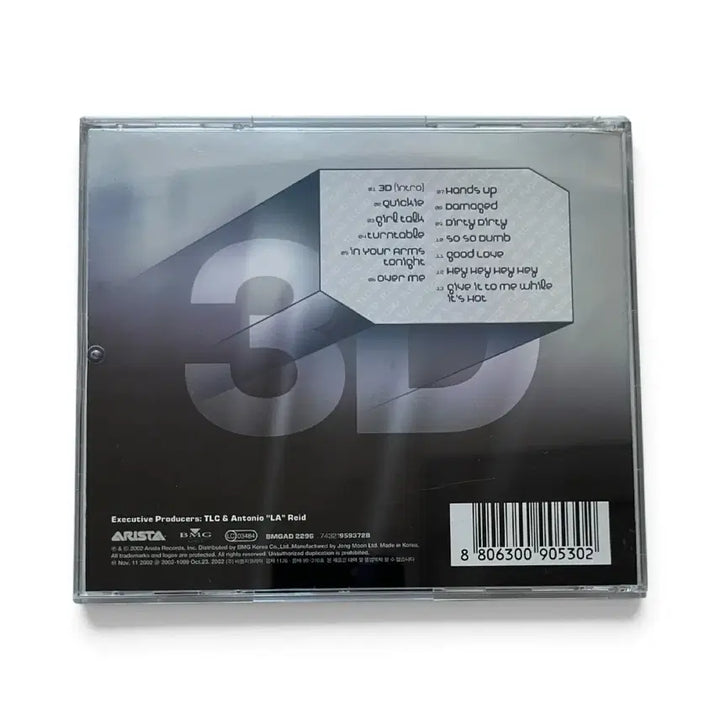 [BUNJANG] TLC 3D CD / TLC - 3D CD