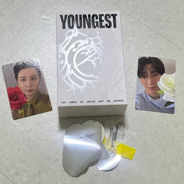 [BUNJANG] DAY6 Young K Album Wallet YOUNGEST / 데이식스 영케이 영기스트 월렛 앨범 YOUNGEST 솔콘 컨페티
