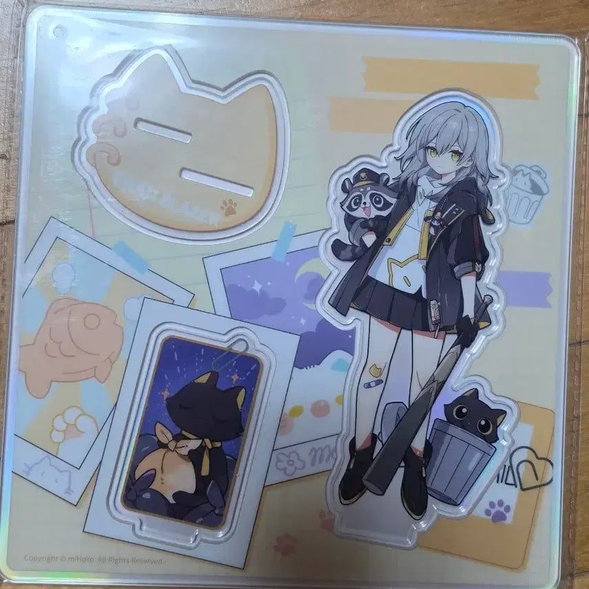 [BUNJANG] Honkai Star Rail Tinycat Series Acrylic Standee (Female Trailblazer) / 붕괴 스타레일 붕스 타이니캣 시리즈 아크릴 스탠드 개척자 (여)