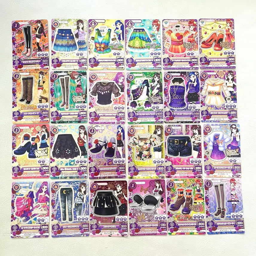 [BUNJANG] Aikatsu! Idol ga Aishiteru! Japanese Edition Rare Fragment Cards Ichigo, Rima, Yurika, Ran / 아이카츠 아이엠스타 일판 조각 레어 카드 이치고 라임 유리카 란