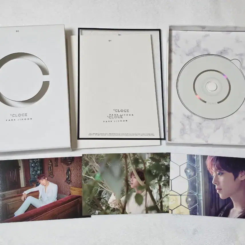 [BUNJANG] Park Ji Hoon Mini 1st Album CLOCK / 박지훈 미니 1집 CLOCK 앨범