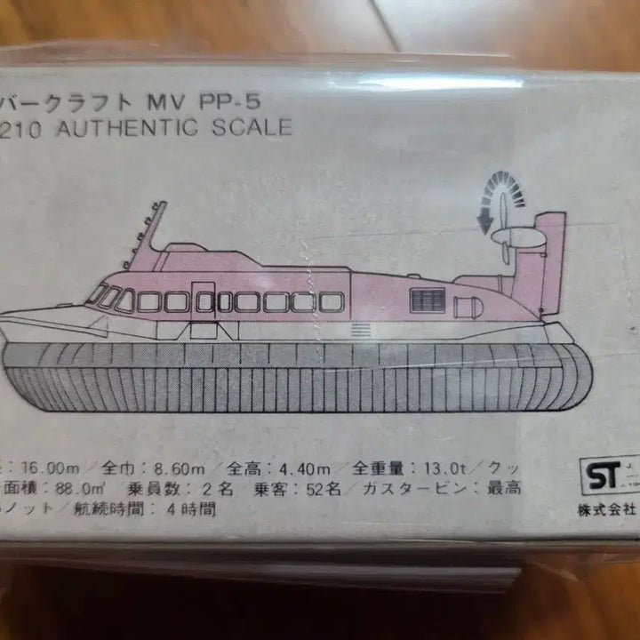 [BUNJANG] 1970s Yeongdae Grip Hovercraft Classic Model Kit / 70년대 영대그립 호버크라프트 고전프라 초합금?