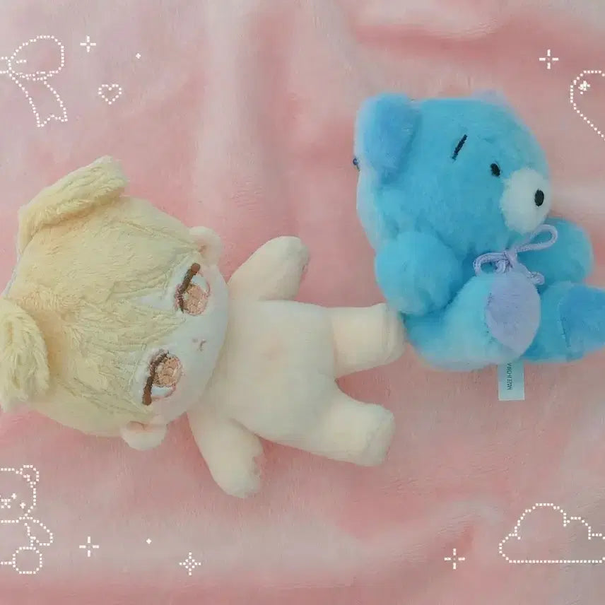 [BUNJANG] Demuth 10cm Plush Doll Park Mundae Poegeunmoong (Bone) / 데못죽 10cm 솜인형 박문대 포근뭉(뼈)