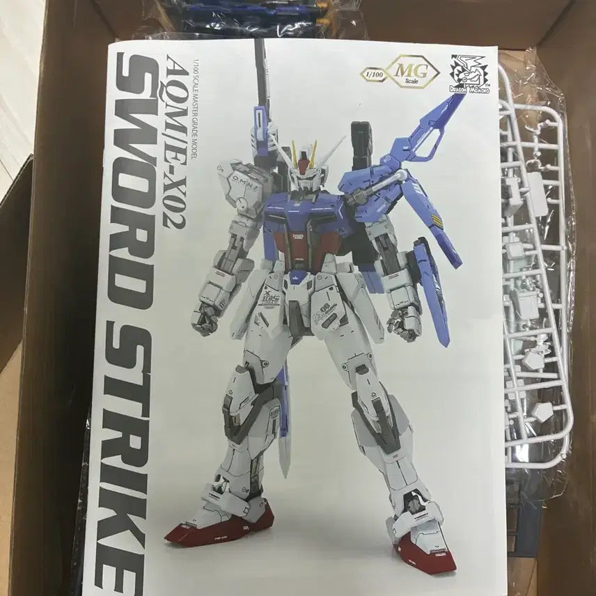 [BUNJANG] MG 1/100 AQM/E-X02 Sword Strike Gundam Plastic Model Kit / 건담