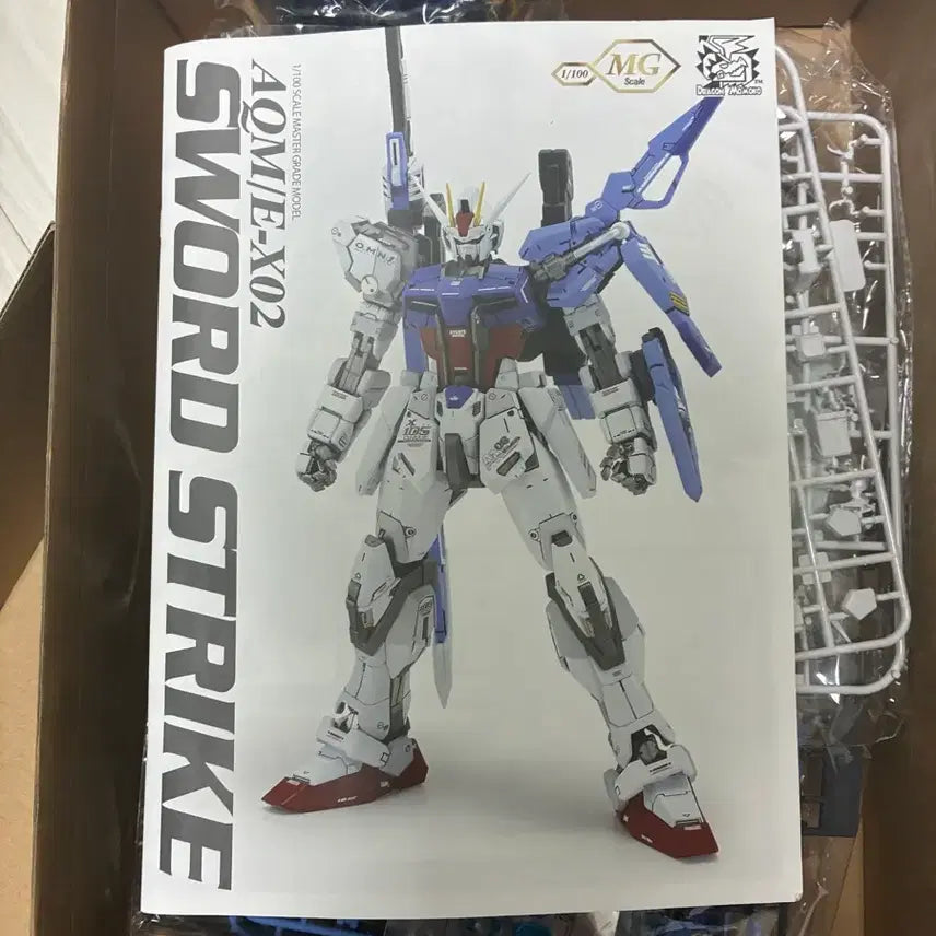 [BUNJANG] MG 1/100 AQM/E-X02 Sword Strike Gundam Plastic Model Kit / 건담
