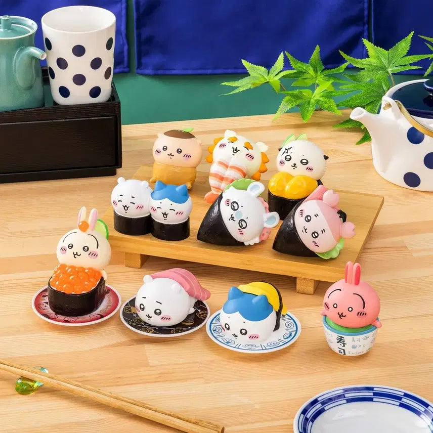[BUNJANG] Chiikawa Sushi Big Figure Hachiwara (Unsealed) / 새상품)치이카와 스시 초밥 빅 피규어 하치와레