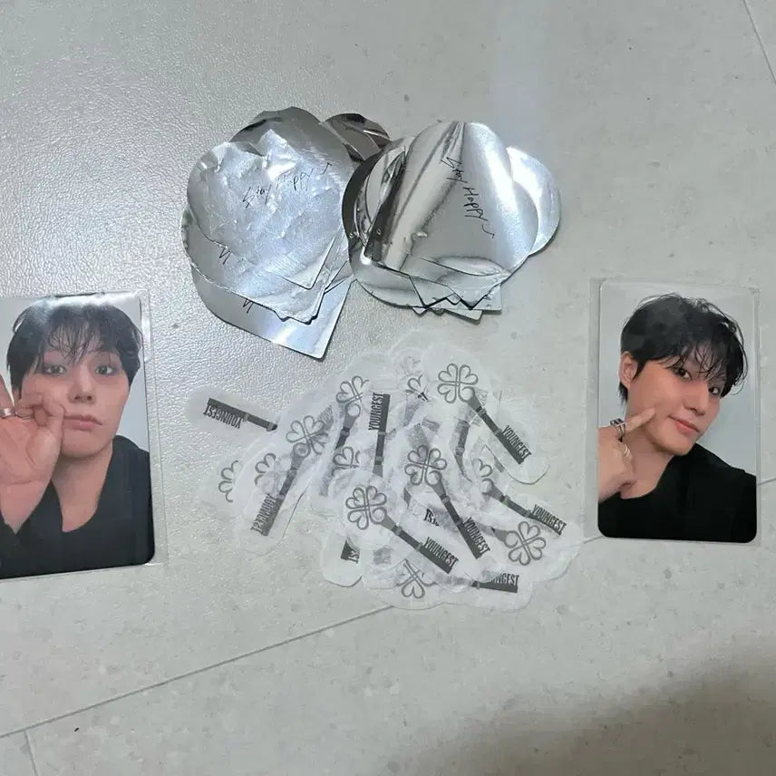 [BUNJANG] Young K "Youngest" Album Sol Concert Confetti Photocard POB / 영케이 앨범 영기스트 팬즈 미공포 특전 포카 솔콘 컨페티