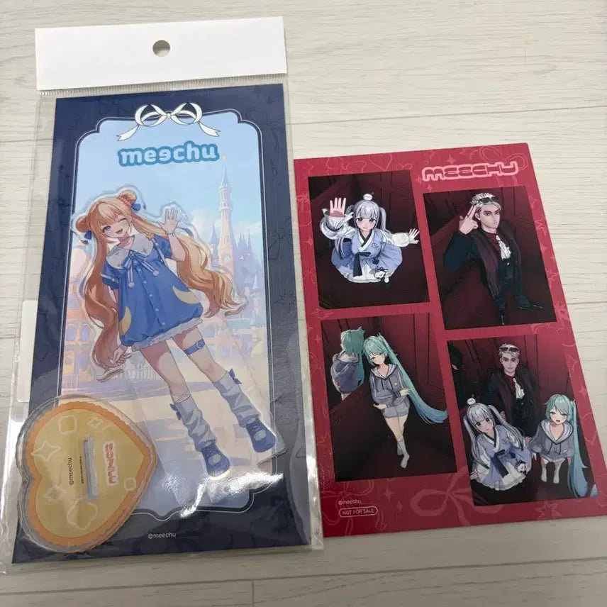 [BUNJANG] Minyoung Acrylic Stand &amp; Photo Set / (급전)미녕이 세트 팝니다!!