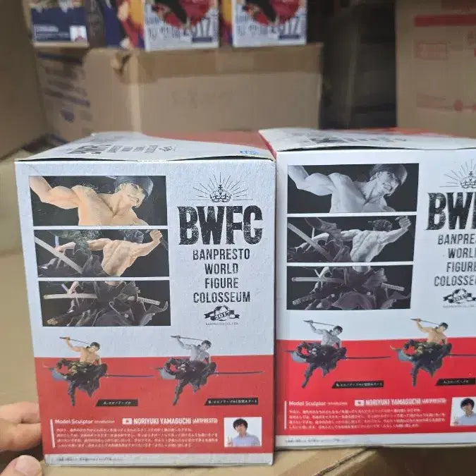 [BUNJANG] Banpresto One Piece BWFC Zoro Figure (2017) - General &amp; Rare Color Set / (번장최저가미개봉)반프레스토 원피스 BWFC 피규어 2017