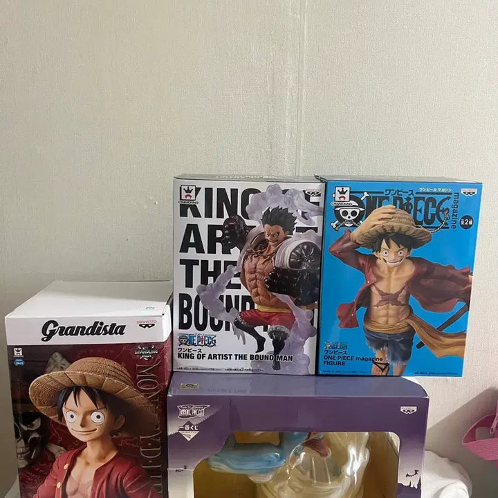 [BUNJANG] Luffy Figure Bundle Set (Unsealed) / 루피 피규어 일괄 판매 합니다