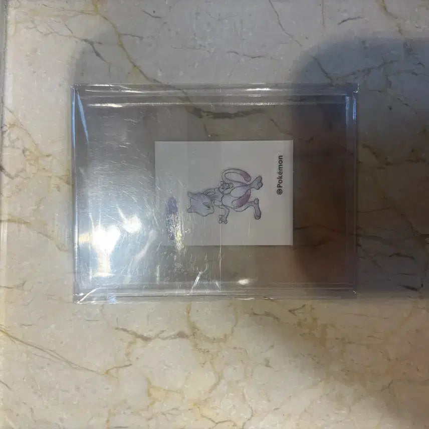 [BUNJANG] Mewtwo Artwork Sticker / 뮤츠 아트워크 띠부실 제시 받습니다 6만원 이상 상태 최상