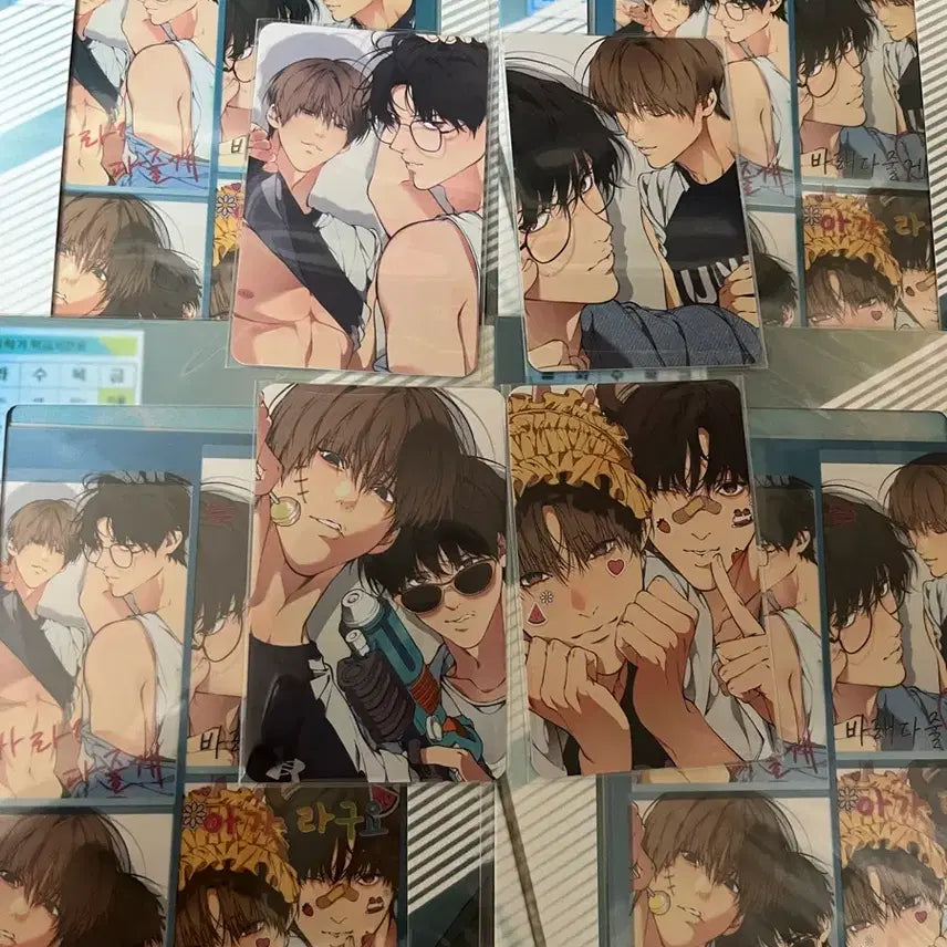 [BUNJANG] Jaimi Shop Team Resin Cloud Film Package Photocard Bundle Set / 재이미샵 팀레진 클라우드 구름필름 패키지 포토카드 포카 드볼 풀셋 양도