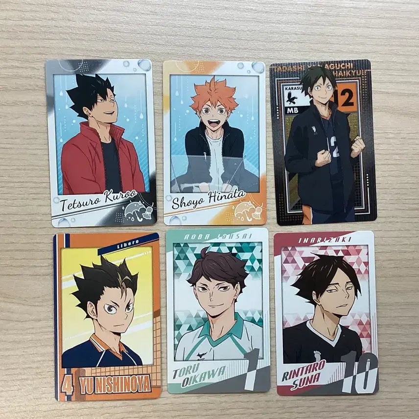 [BUNJANG] Haikyuu!! Photocard Set / 하이큐 포토카드 세트