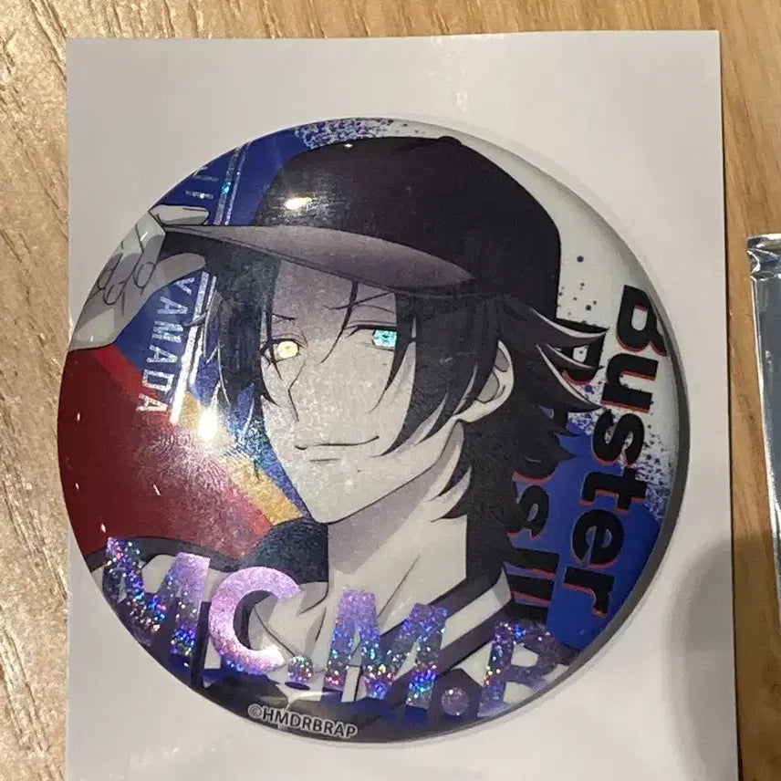 [BUNJANG] Hypnosis Mic Yamada Jiro Holographic Can Badge / 히프마이 야마다 지로 캔뱃지