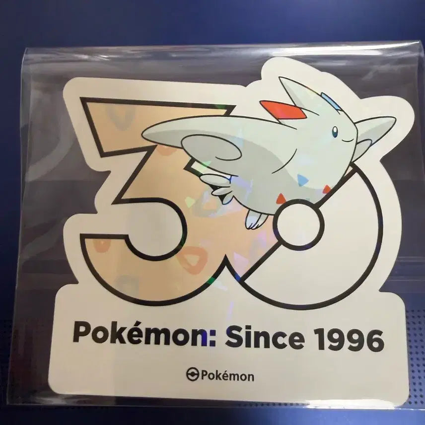 [BUNJANG] Pokemon 30th Anniversary Sticker - Togekiss / 포켓몬스터 30주년 스티커 - 토게키스
